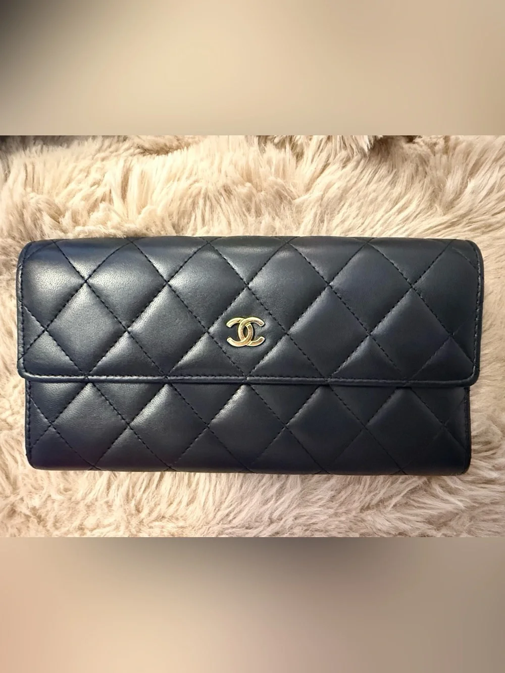 CHANEL lambskin quilted